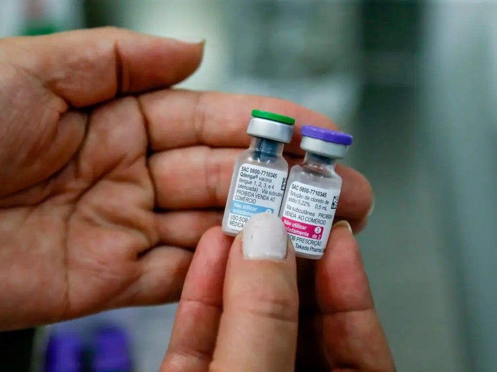 vacina, dengue, qdenga — Foto: Paulo Pinto/Agência Brasil