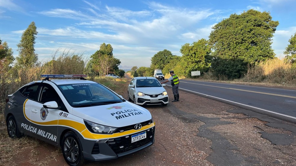 Operação Corpus Christi intensifica fiscalização nas rodovias do Oeste Paulista — Foto: Polícia Rodoviária