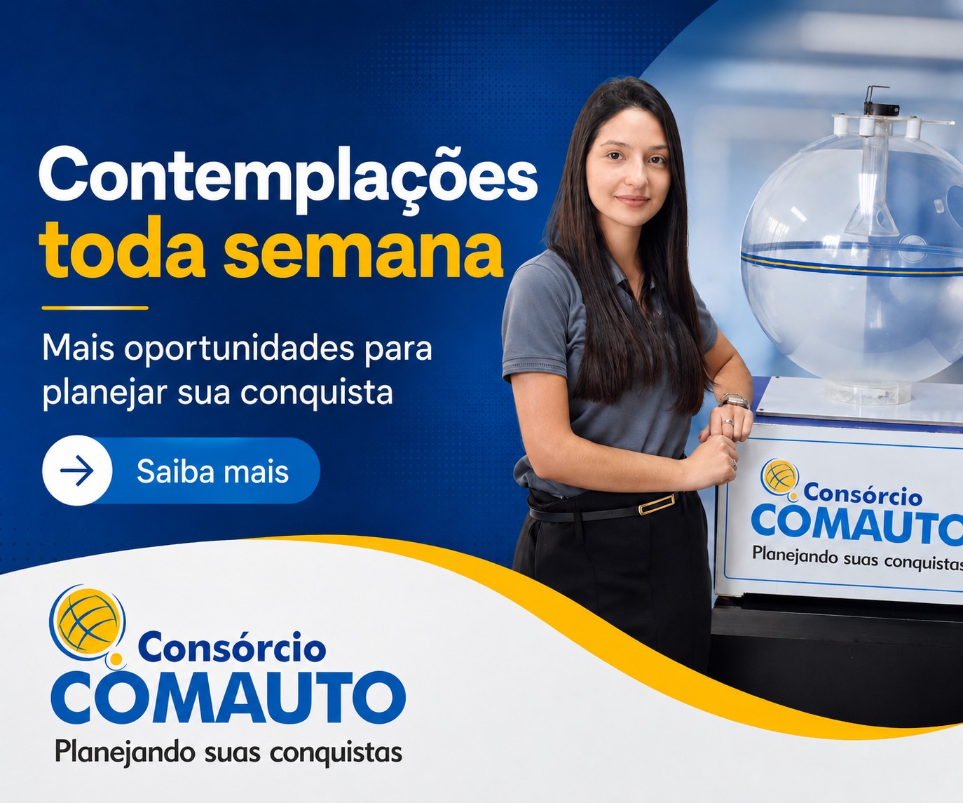 Consórcio com contemplações semanais amplia opções de compra