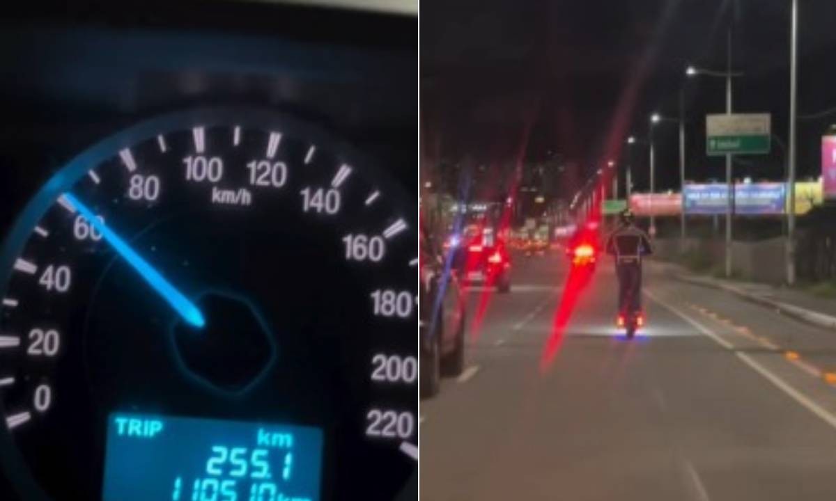 VÍDEO: homem é flagrado pilotando patinete a 60km/h em avenidas movimentadas de Salvador