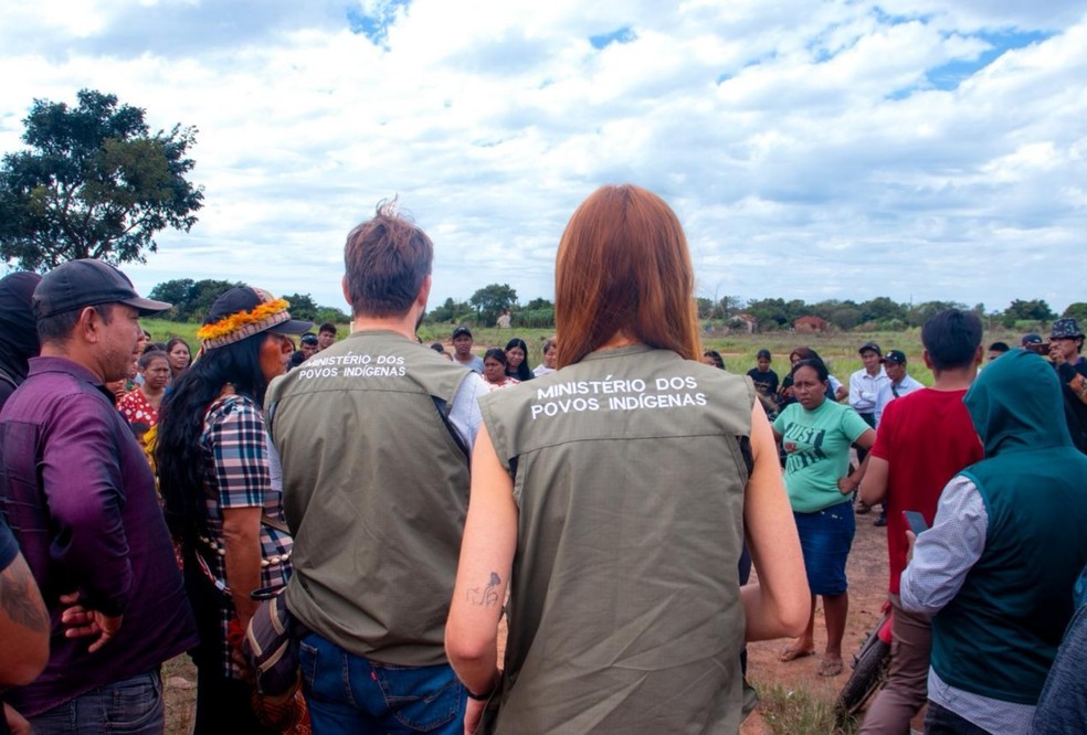 Assassinato de vice-cacique leva reforço de segurança a reserva indígena em MS — Foto: Letícia Rocha- MPI