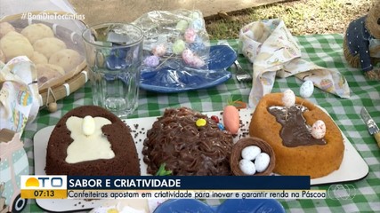 Confeiteiros apostam na criatividade para inovar nas receitas e decorações da páscoa