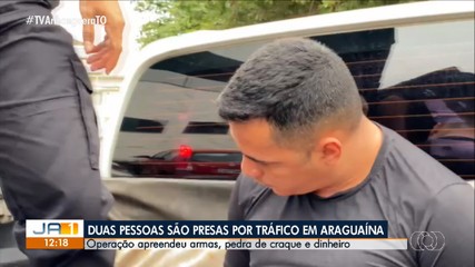 Duas pessoas são presas por tráfico em Araguaína