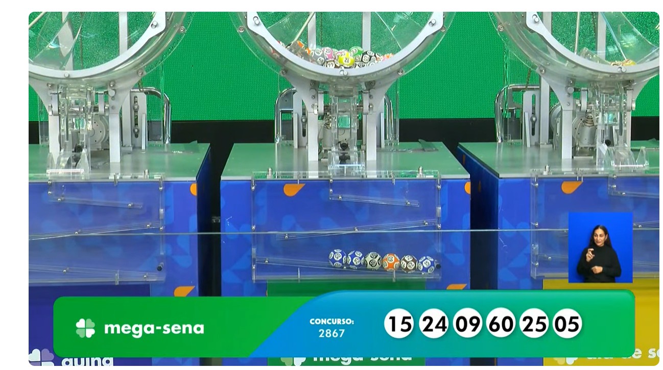 Mega-Sena, concurso 2.867: resultado
