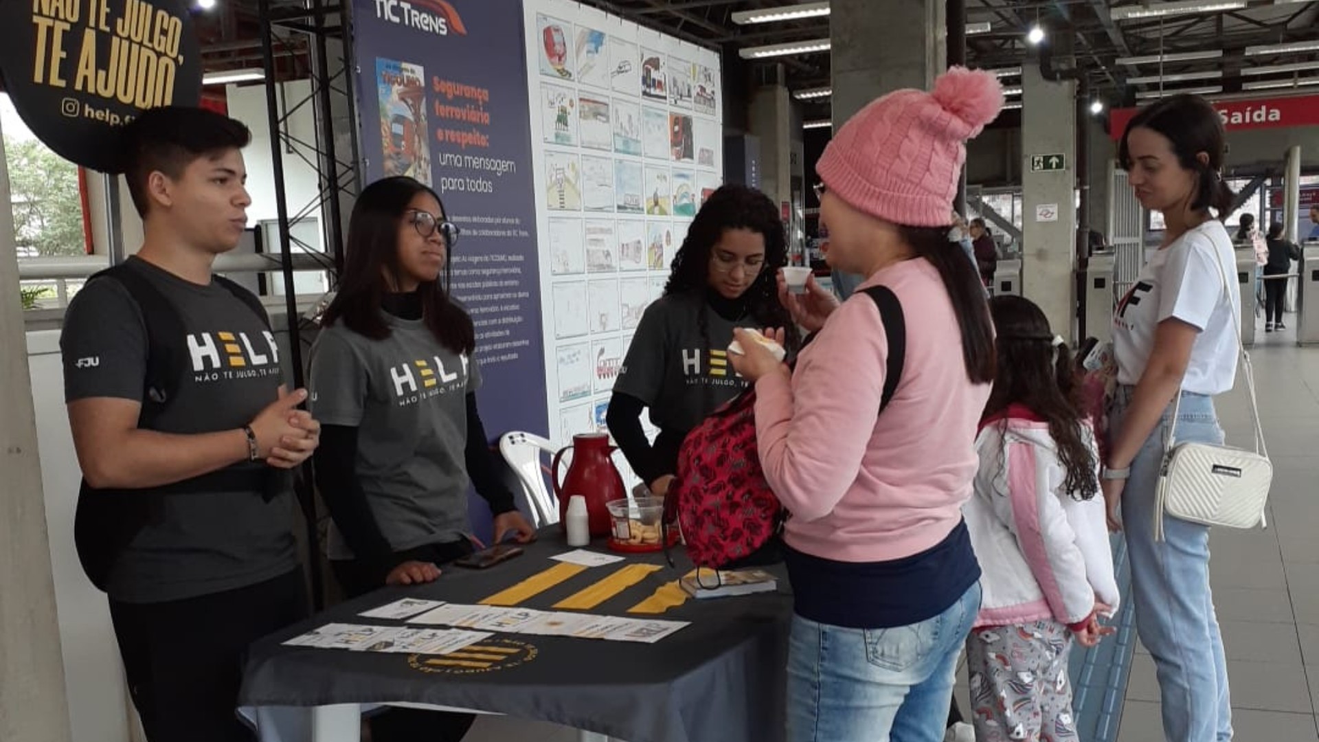 Projeto oferece escuta emocional gratuita a passageiros em estação de trem de Jundiaí nesta terça-feira