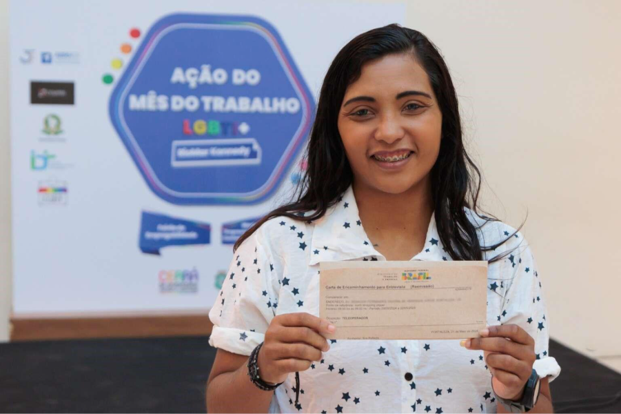 Feirão de empregos oferece 500 vagas para a população LGBTI+ em Fortaleza; veja como participar
