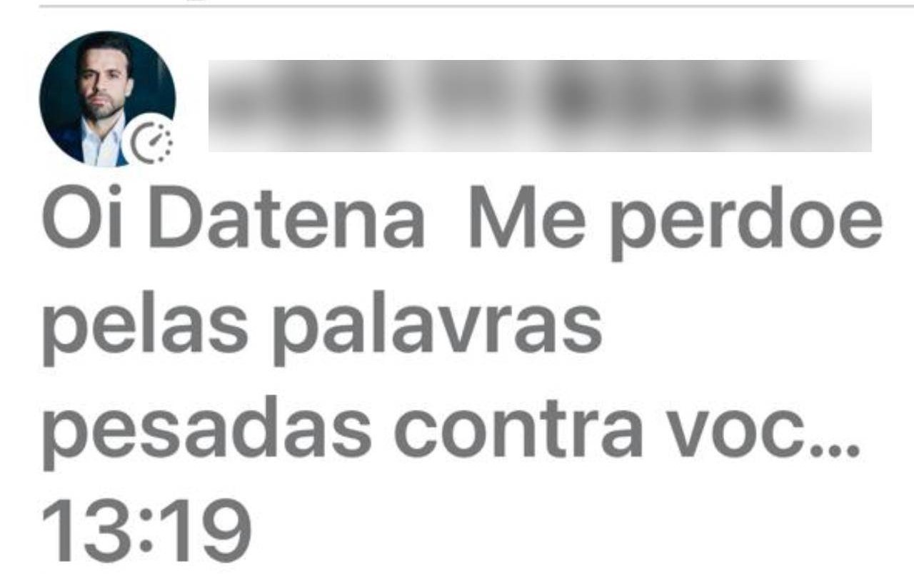 Datena diz que recebeu mensagem de Marçal pedindo desculpas antes de episódio da cadeirada; VEJA PRINT