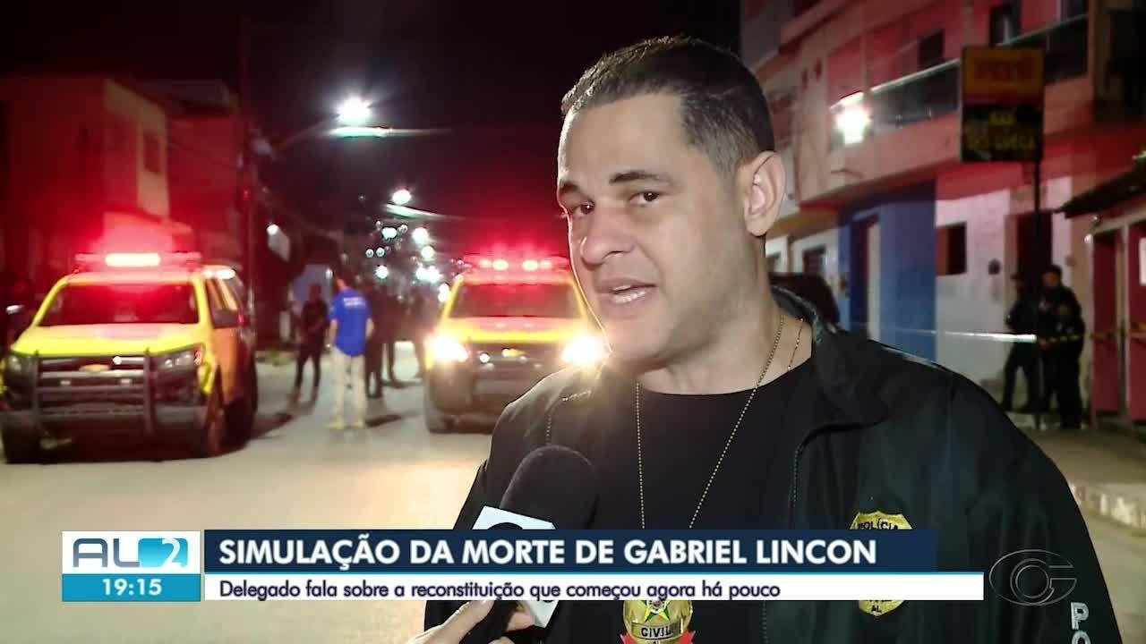 Gabriel Lincoln: reconstituição tenta esclarecer morte de jovem em abordagem da PM em Palmeira dos Índios