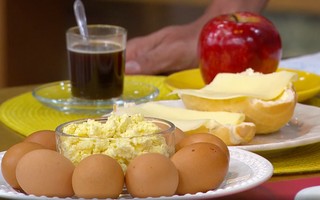 Po, ovo e fruta: o que no pode faltar no caf da manh
