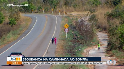 Operação de trânsito em rodovias rumo à Natividade começa nesta terça-feira (12)