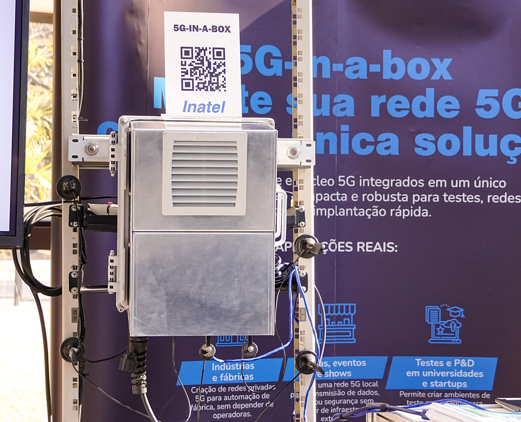 Tecnologia do Inatel leva internet de alta qualidade a áreas remotas em uma caixa