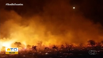 Incêndio em estação florestal mobiliza brigadistas