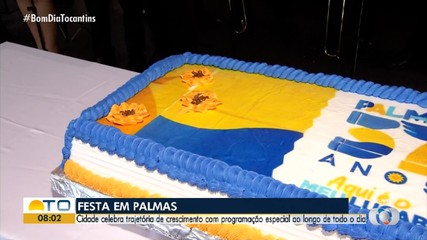 Veja a programação para o aniversário de Palmas nesta quarta-feira (20)