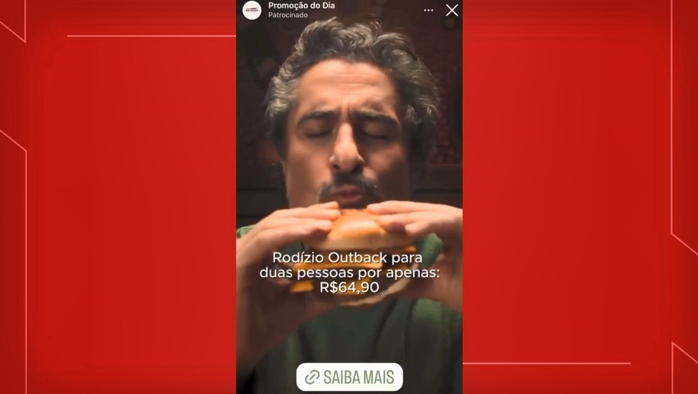 Marcos Mion propaganda falsa Outback