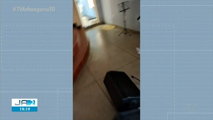 Ladroes invadem igreja e roubam aparelhos em Palmas