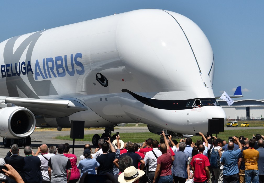 O Beluga XL é um avião que leva partes de outros aviões - Purebreak