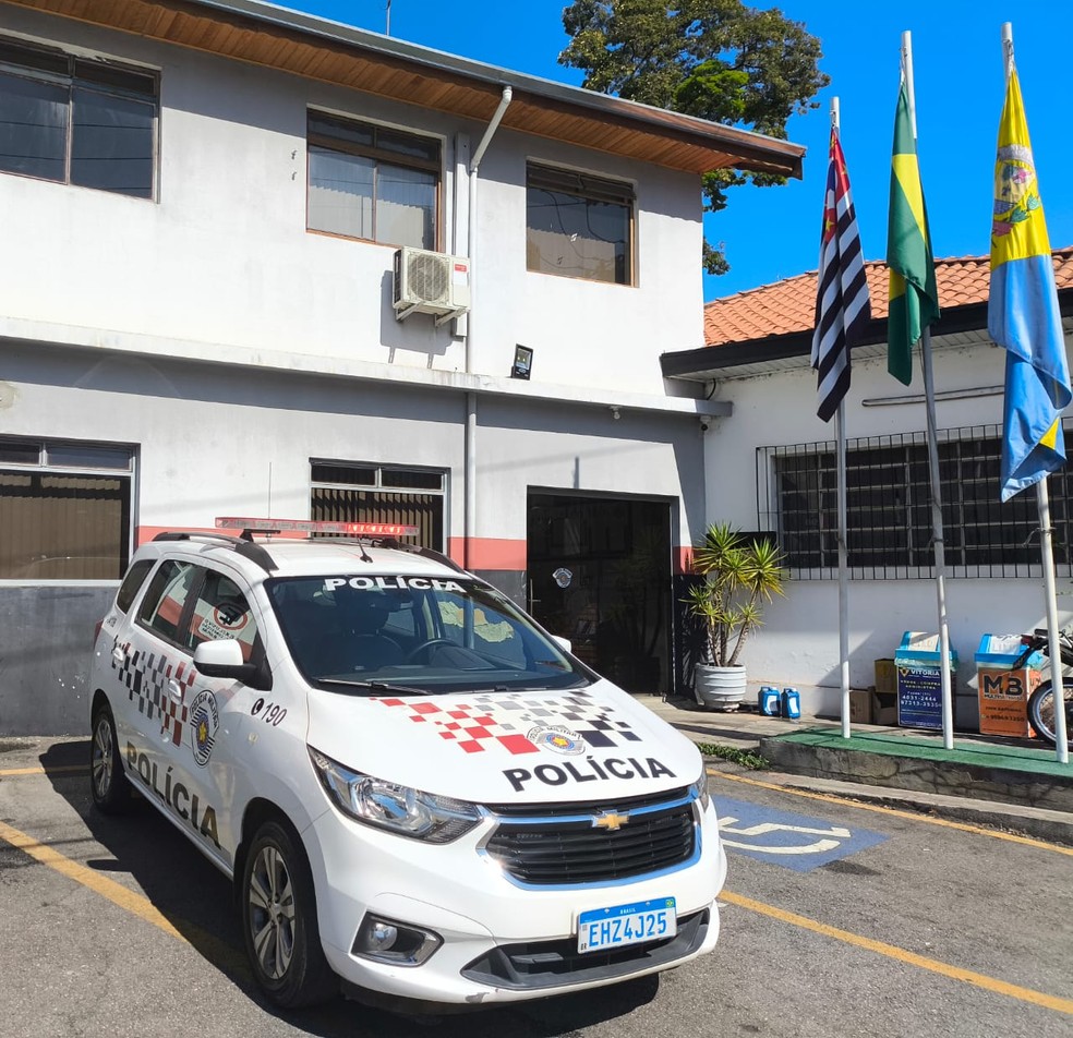 Delegacia da Polícia Civil de Bragança Paulista — Foto: Divulgação/Polícia Militar