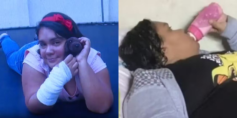 Mulher de 37 anos que fingiu ter 12 anos — Foto: Arquivo pessoal/Reprodução