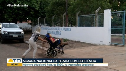 Semana Nacional da Pessoa com Deficiência começa nesta terça-feira (20)