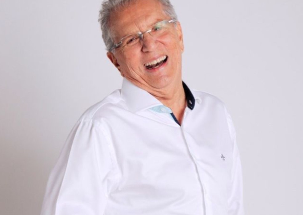 O humorista Carlos Alberto de Nóbrega. — Foto: Reprodução/Instagram/Calbertonobrega