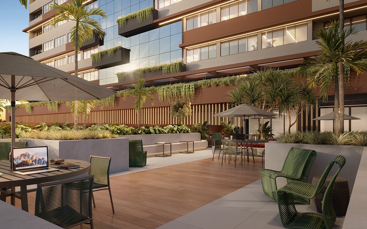 Infraestrutura de alto padrão marca novo empreendimento corporativo em Uberaba