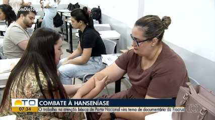 Porto Nacional recebe Fiocruz para gravação de documentário sobre hanseníase