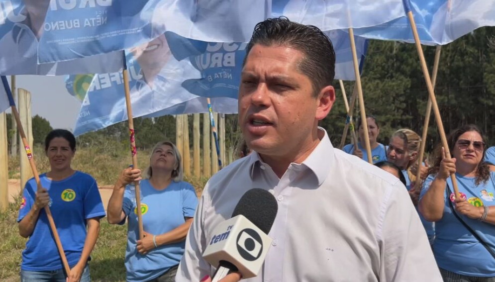 Candidato à Prefeitura de Itapetininga, Jeferson Brun visita local de futuro aeroporto e planeja inauguração para 2026