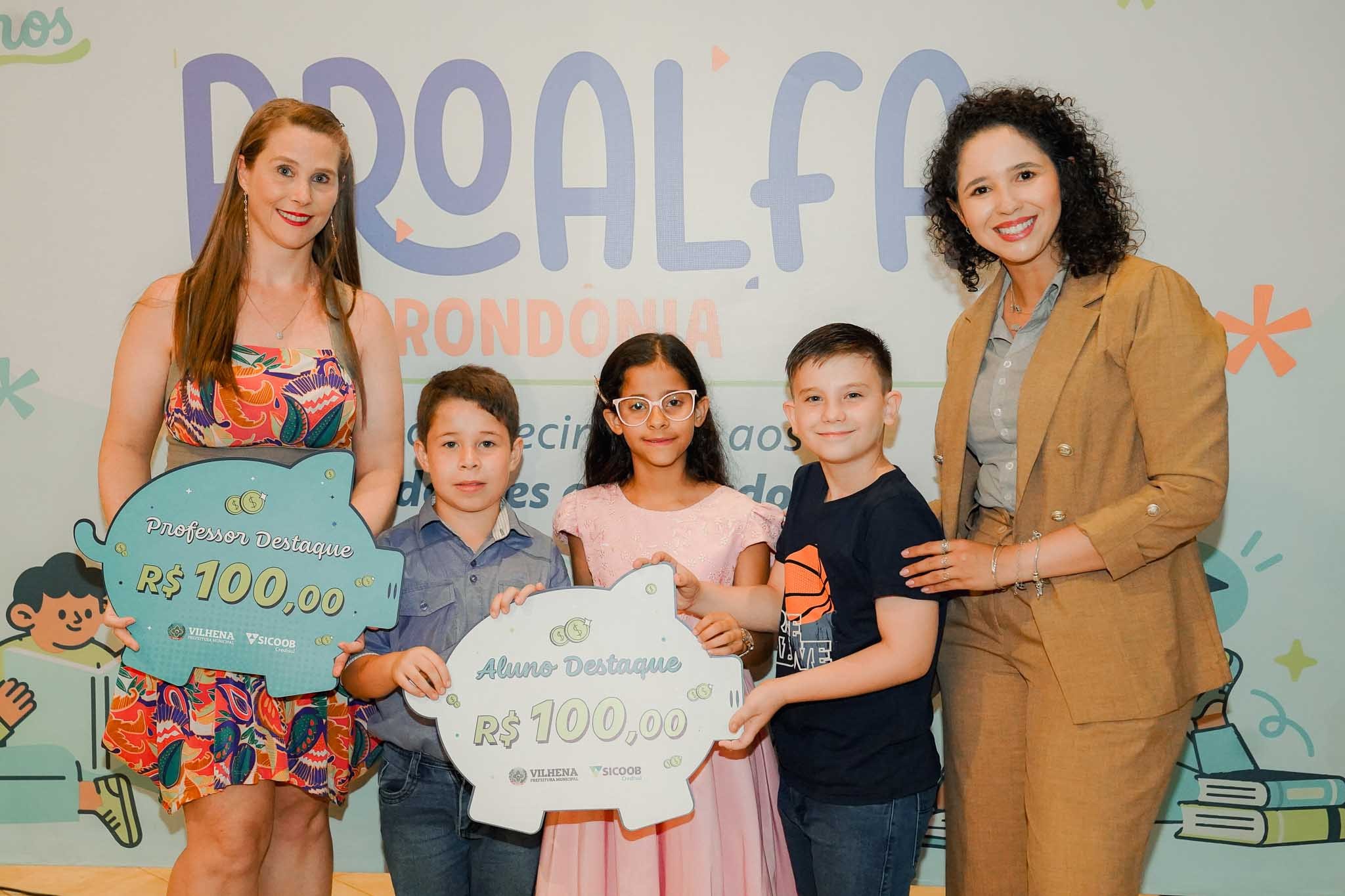 Sicoob Credisul apoia premiação do PROALFA em Vilhena (RO)