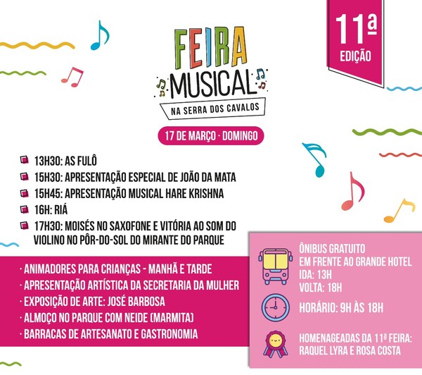 Feirinha Musical chega à 18ª edição em Serra dos Cavalos, Caruaru