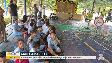 Campanha Maio Amarelo é lançada em Rio Branco