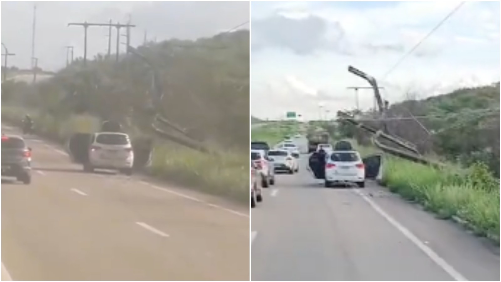 Taxista morre após tentar socorrer motorista em acidente e entrar em contato com fio de alta tensão