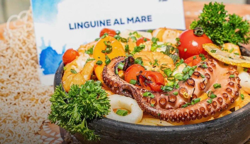 Festival de Frutos do Mar de Iriri, em Anchieta, Espírito Santo — Foto: Reprodução/Redes sociais