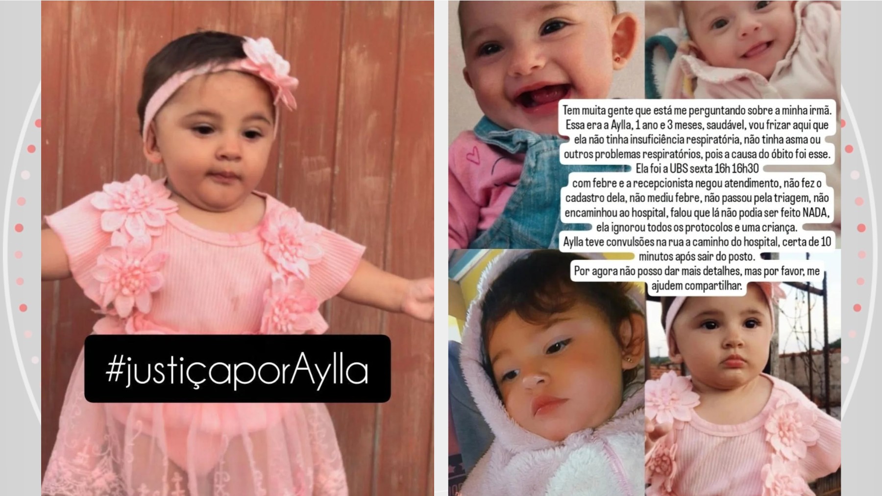 Família denuncia morte de bebê após ter atendimento negado em posto de saúde no Paraná; polícia e prefeitura investigam