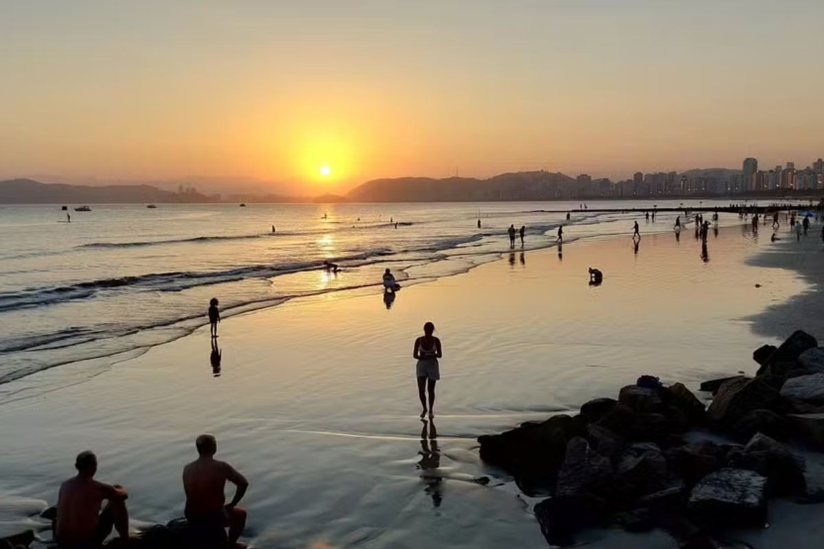 Baixada Santista tem máxima prevista de 36°C no sábado; veja previsão por cidade