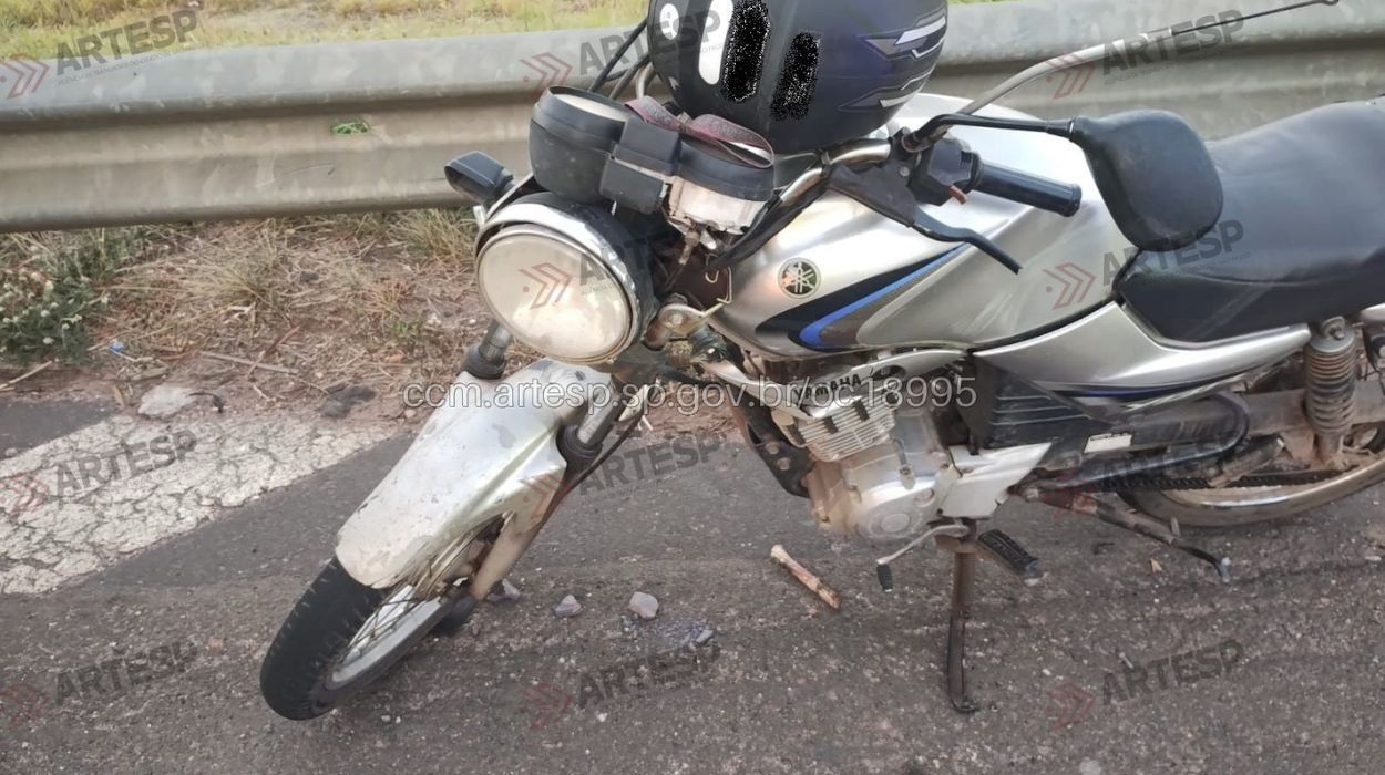 Motociclista morre em grave acidente na Rodovia Washington Luís no interior de SP