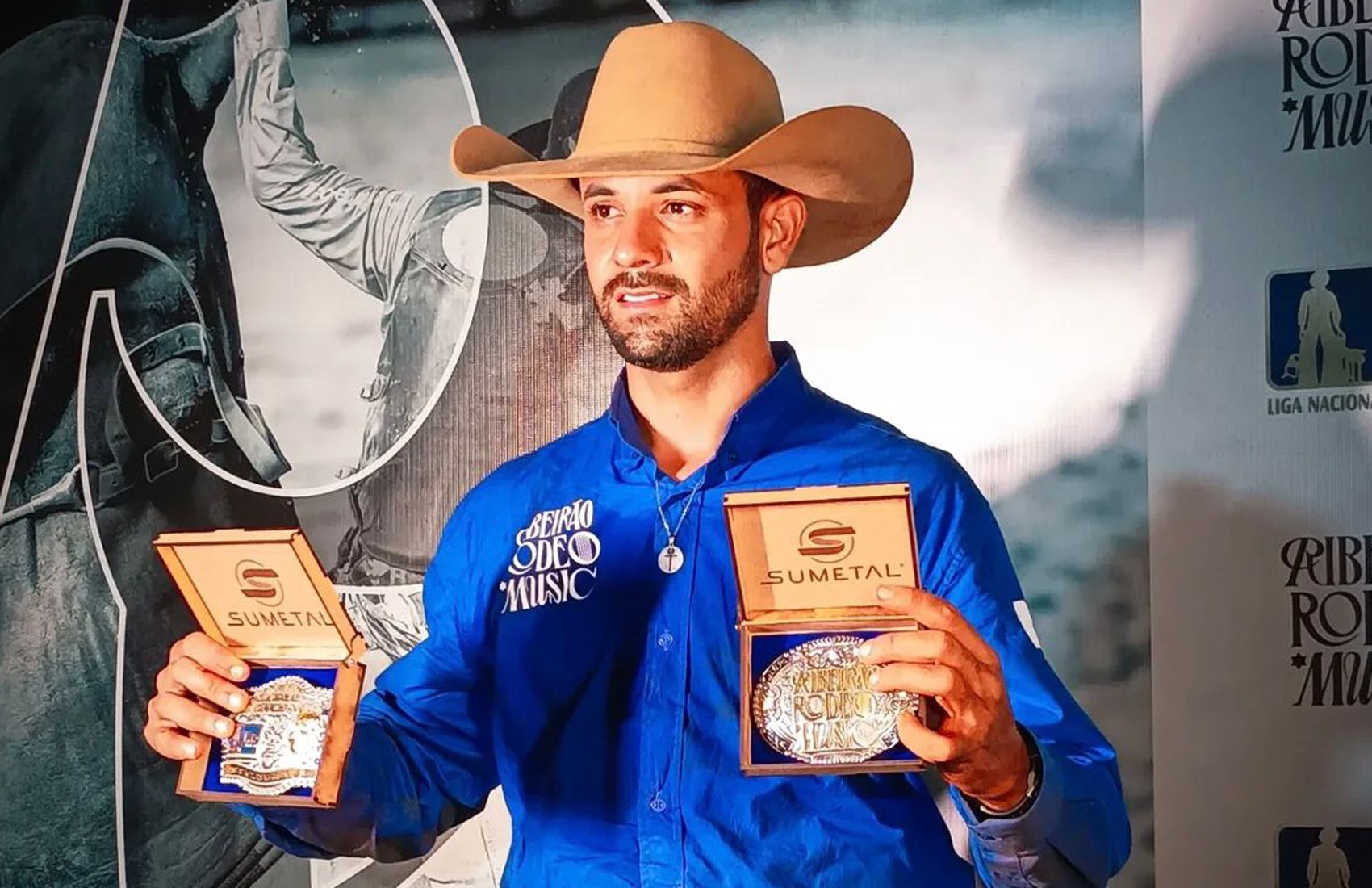 Peão do interior de SP busca bicampeonato da montaria em touros no Ribeirão Rodeo Music 2026