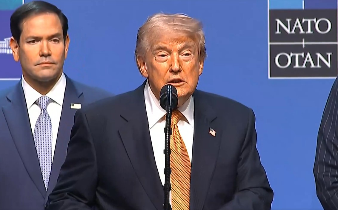Trump fala agora na cúpula da Otan, após anunciar fim do cessar-fogo com o Irã