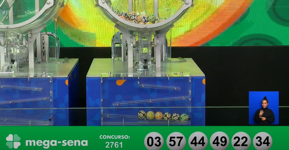 Mega-Sena, concurso 2.761 — Foto: Reprodução/Caixa
