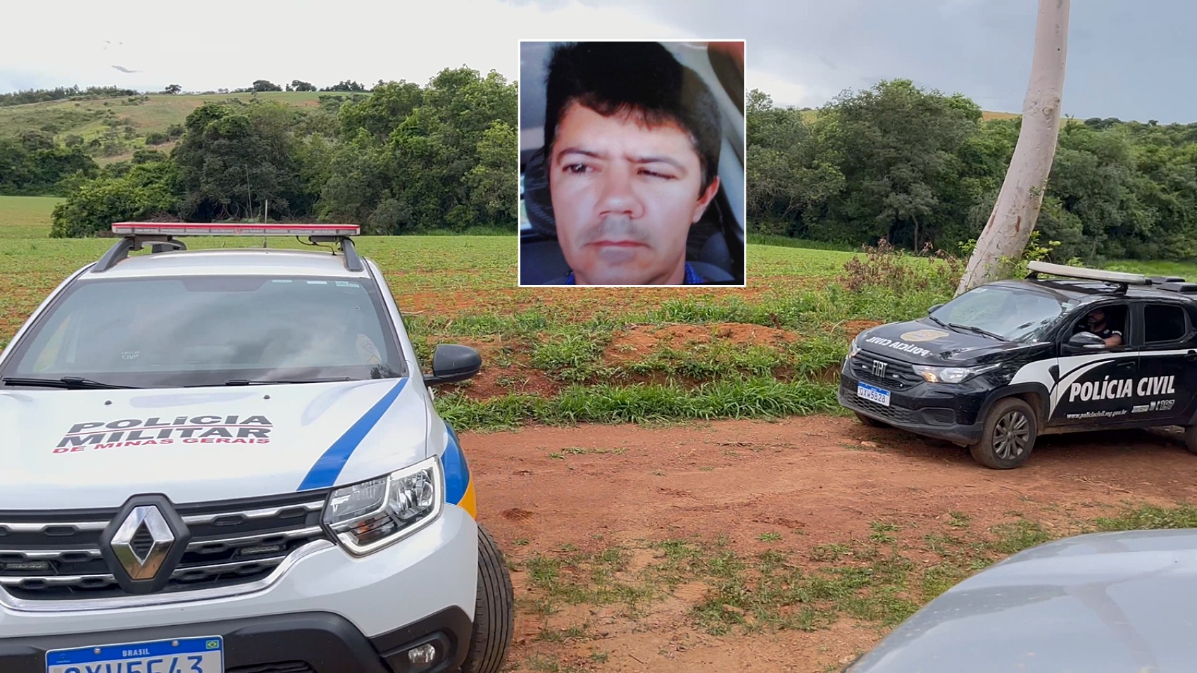 Corpo de taxista desaparecido após assalto durante corrida é encontrado na zona rural, em MG
