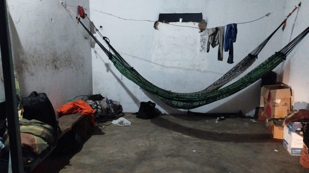 Trabalhadores estavam em uma fazenda na zona rural de Benedito Leite — Foto: Divulgação/Polícia Federal
