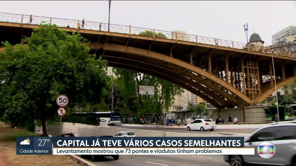 Sp Já Teve Ponte Caindo Em Rio E Viadutos Interditados Por Incêndio Relembre Casos São Paulo G1 2639