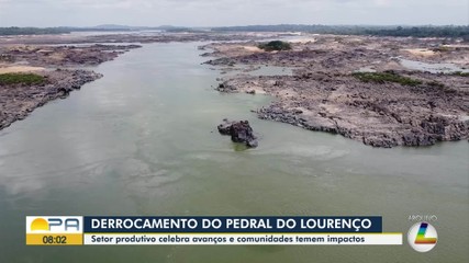 Liberação para derrocagem do Pedral do Loureço preocupa comunidades e ambientalistas