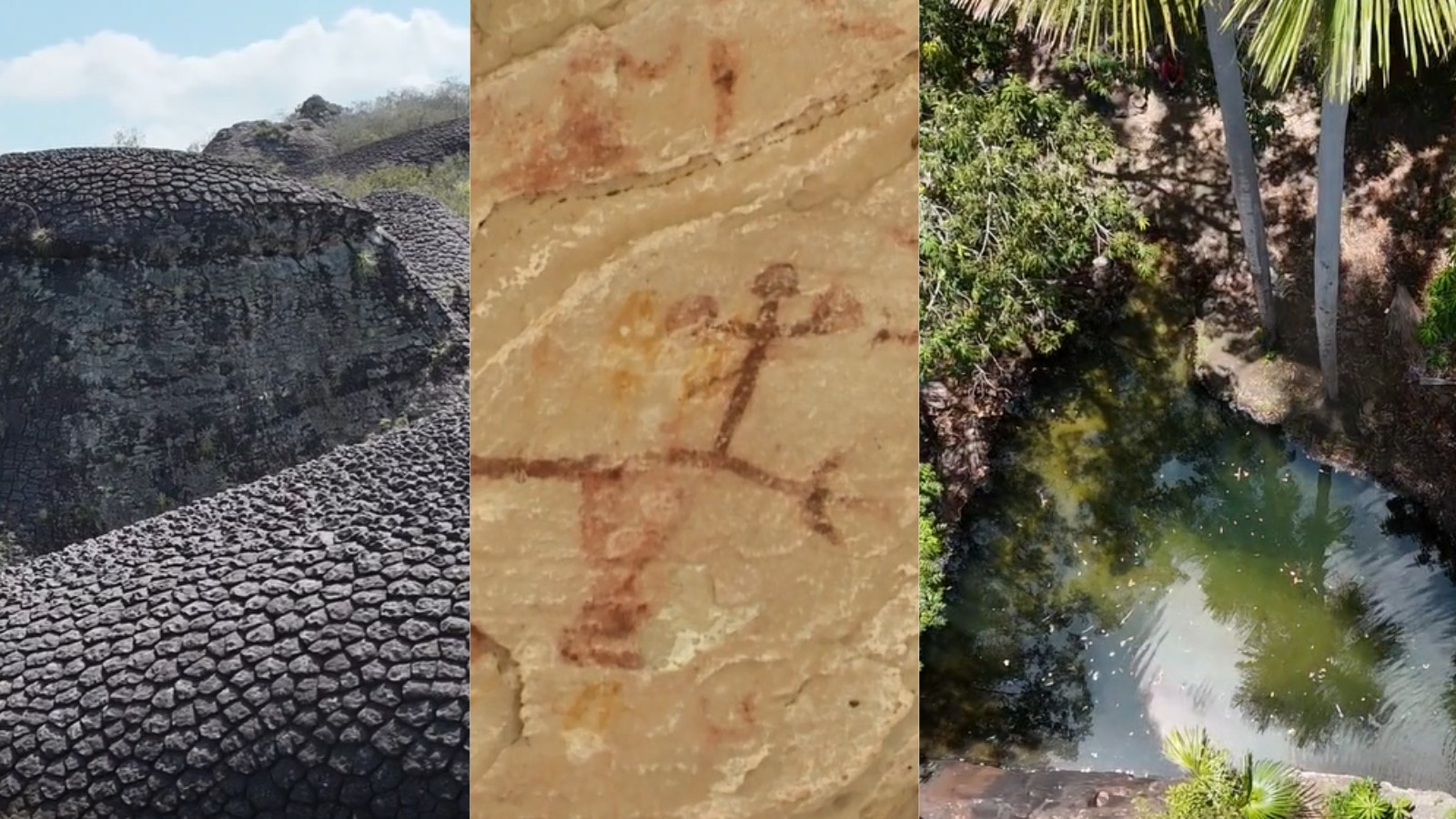 Pedra do camelo, do chapéu, da piscina: conheça formações rochosas históricas do Norte do Piauí