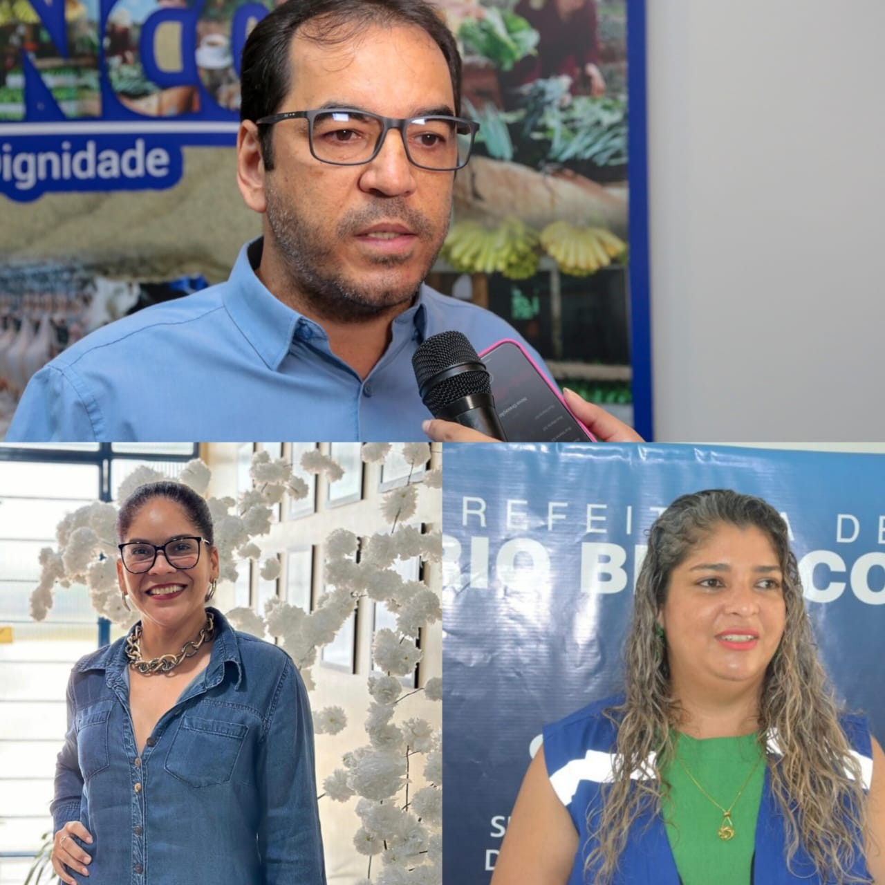Novos secretários de Cuidados com a Cidade e de Assistência Social de Rio Branco são anunciados 