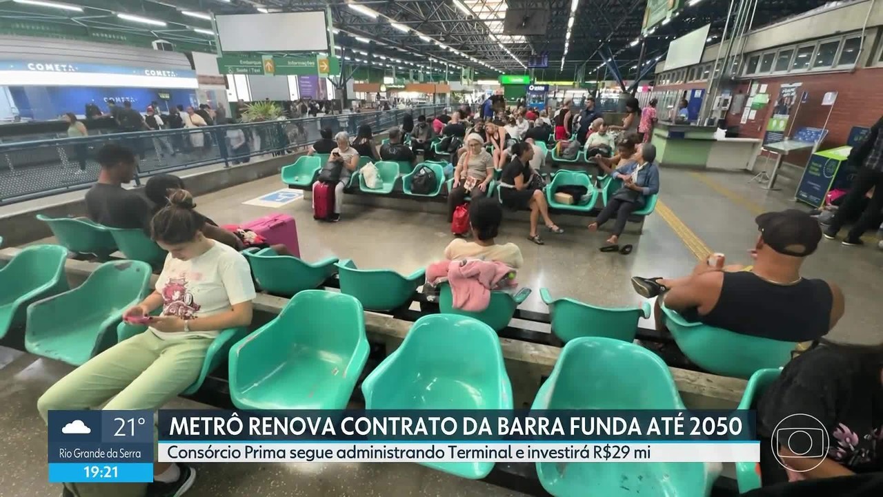 Metrô cancela licitação e prorroga contrato do Terminal Barra Funda até 2050