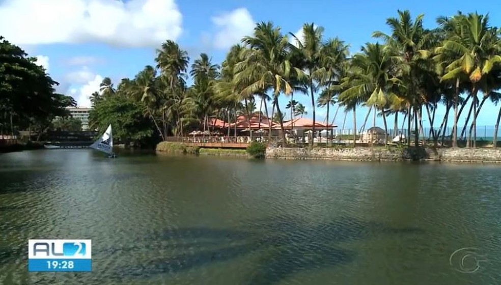 Hotel Jariúca em Maceió — Foto: Reprodução/TV Gazeta