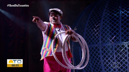 Espetáculo circense chama a atenção da população de Palmas