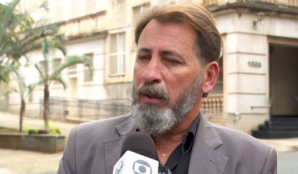 O pai de Noah e ex-secretário municipal de Saúde de São Carlos, Marcos Palermo — Foto: Reprodução/EPTV
