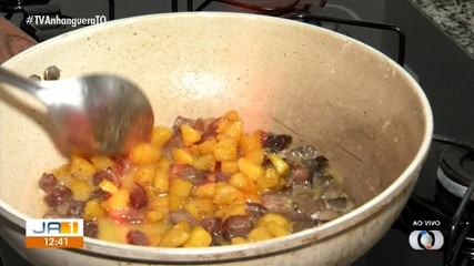 Saiba como preparar a receita Ouro Tocantinense com dicas de chefe na Cozinha do JA1