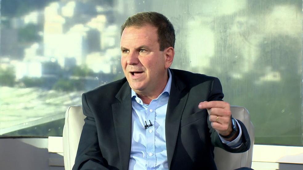 O prefeito Eduardo Paes — Foto: Reprodução/TV Globo